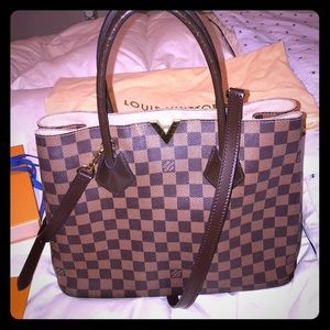 Louis Vuitton Kensington In Damier ebene